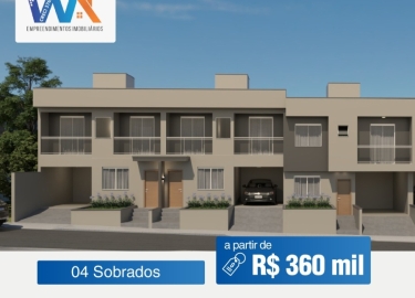 Sobrados Novos ao Lado Shopping Lages Garden