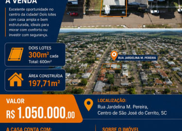 WA EMPREENDIMENTOS VENDE: lote + casa