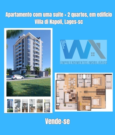 WA EMPREENDIMENTOS VENDE: apartamento