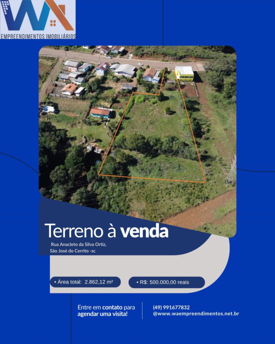 WA EMPREENDIMENTOS VENDE: